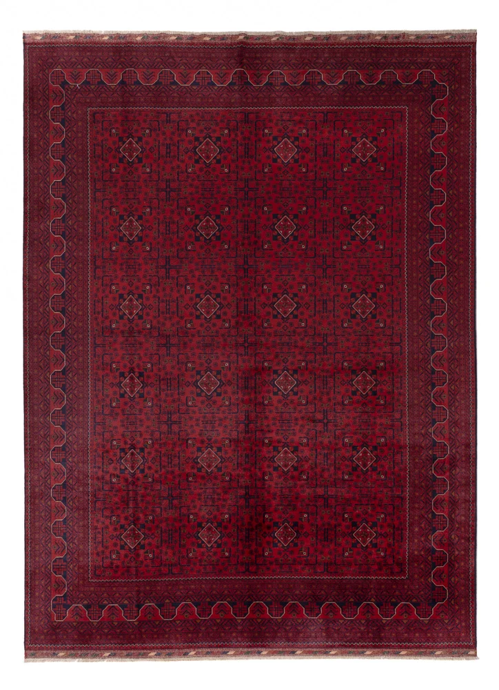 Afghanske tepper - Kunduz - Royal - 342 x 248 cm - rød