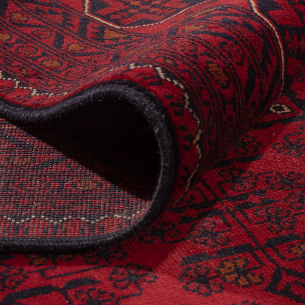 Afghanske tepper - Kunduz - Royal - 342 x 248 cm - rød