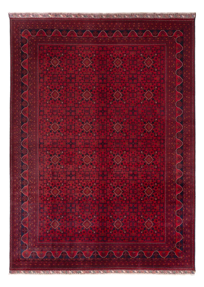 Afghanske tepper - Kunduz - Royal - 343 x 247 cm - rød