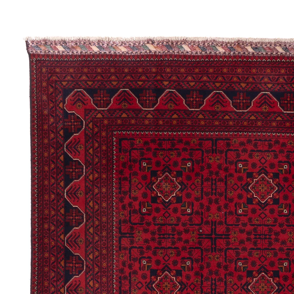 Afghanske tepper - Kunduz - Royal - 343 x 247 cm - rød