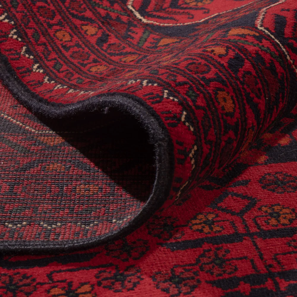 Afghanske tepper - Kunduz - Royal - 343 x 247 cm - rød