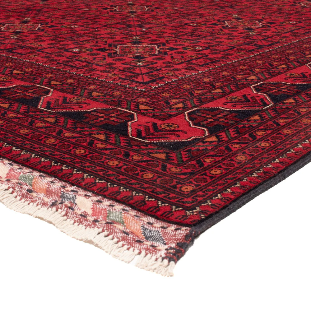 Afghanske tepper - Kunduz - Royal - 343 x 247 cm - rød