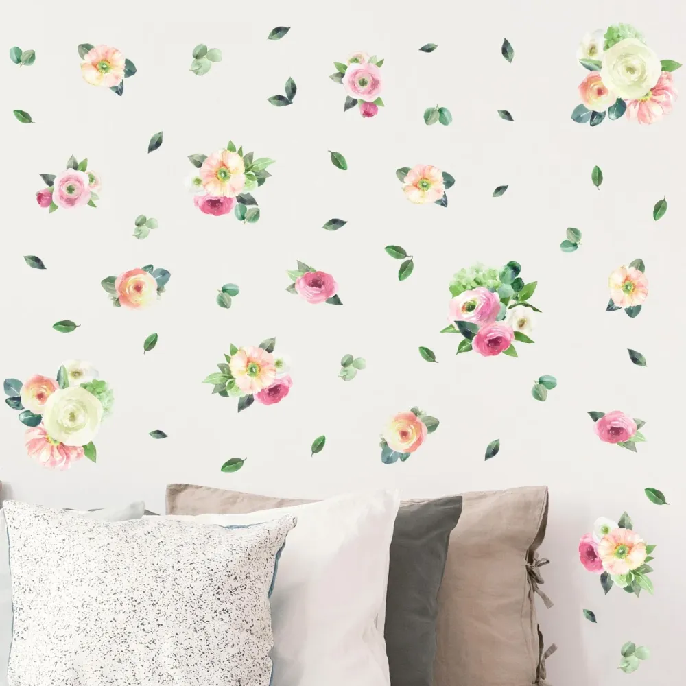 Akvarell blomster tema pakke hagen