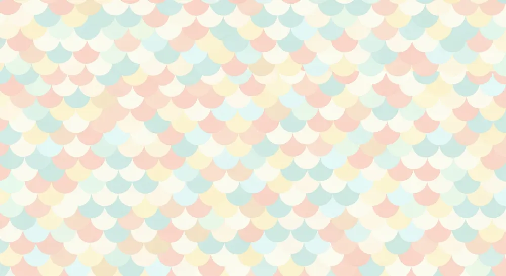 Babyroms tapet | Myke pastellskjell