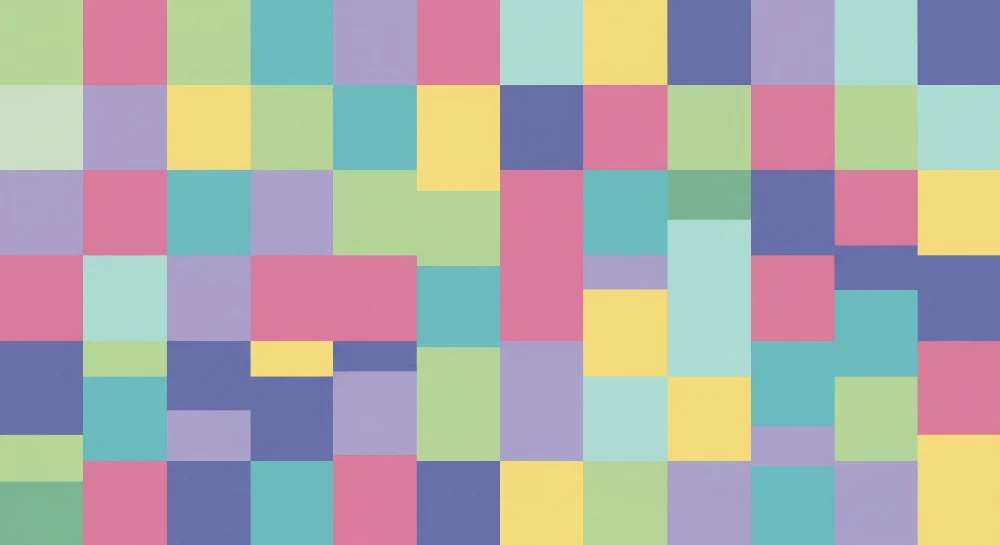 Babyromspapir | Fargerike pastellfargede geometriske mønstre