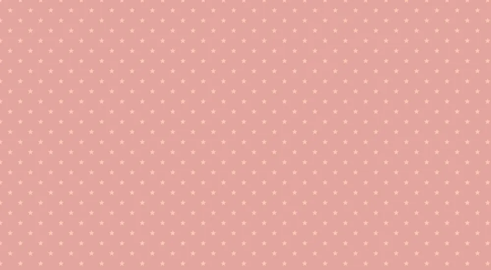 Babyromspapir | Fine stjerner på rosa bakgrunn
