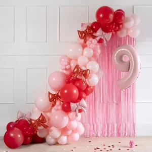 Backdrop/Gardin – Pastell Rosa