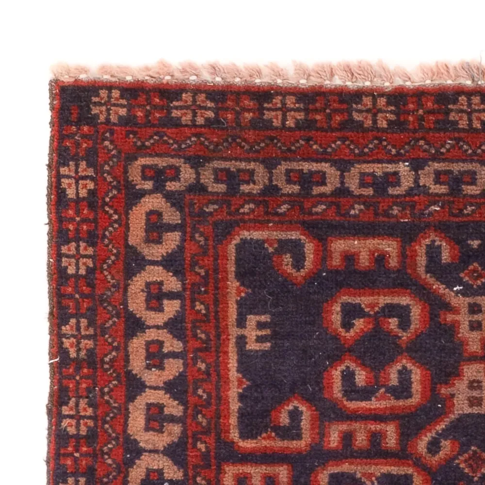 Balutsj-teppe - 120 x 60 cm - bordeaux rød