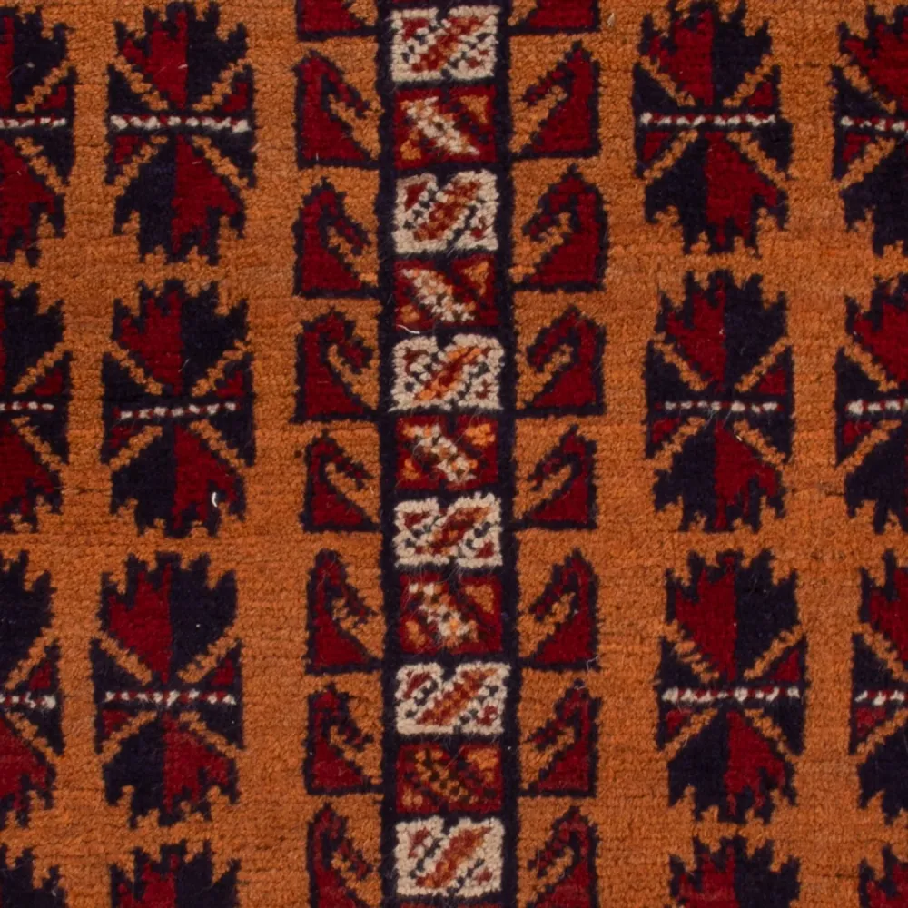 Balutsj-teppe - 123 x 76 cm - kamel
