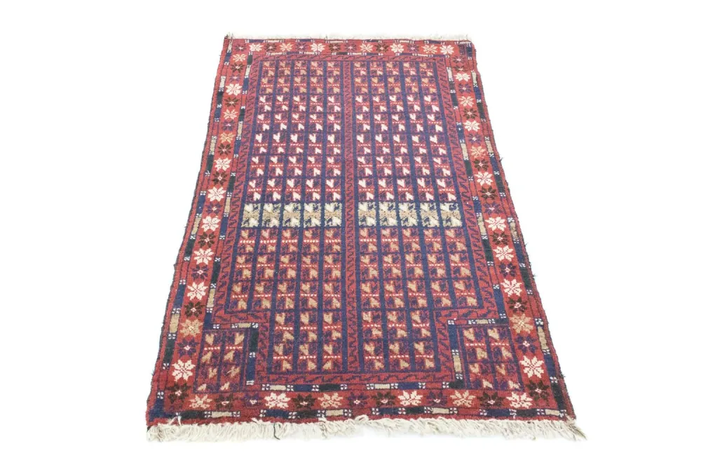 Balutsj-teppe - 136 x 82 cm - brun