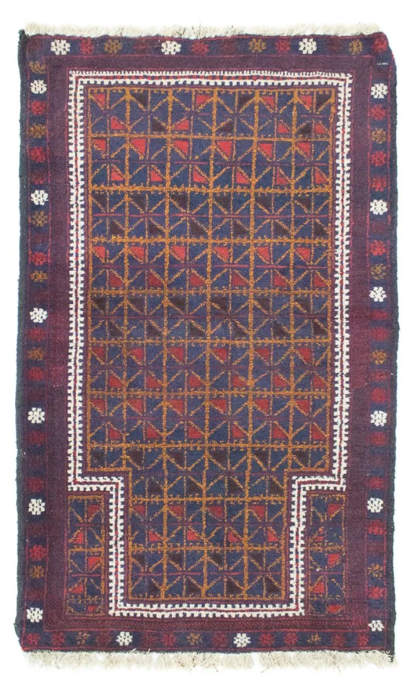 Balutsj-teppe - 137 x 84 cm - brun