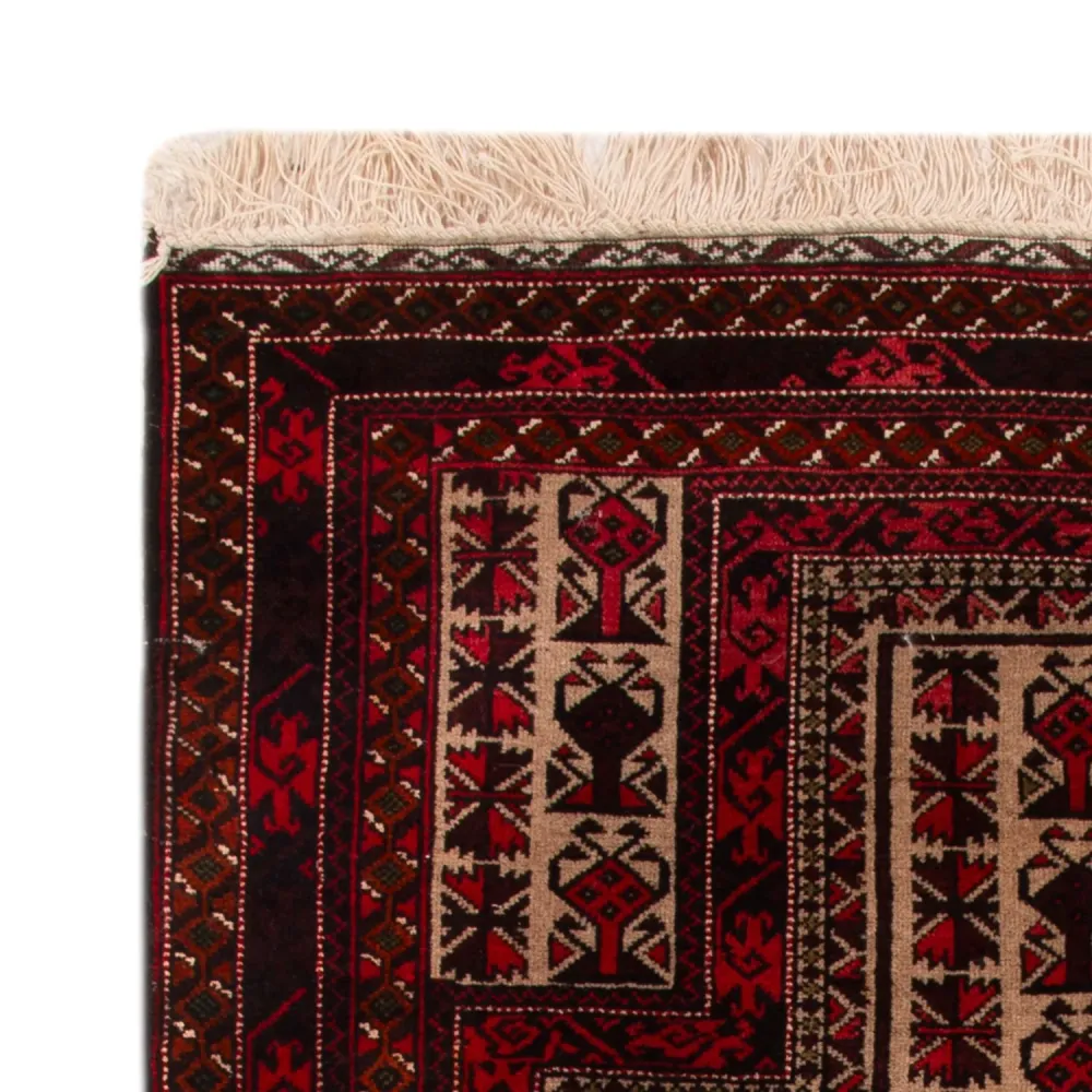 Balutsj-teppe - 142 x 92 cm - beige