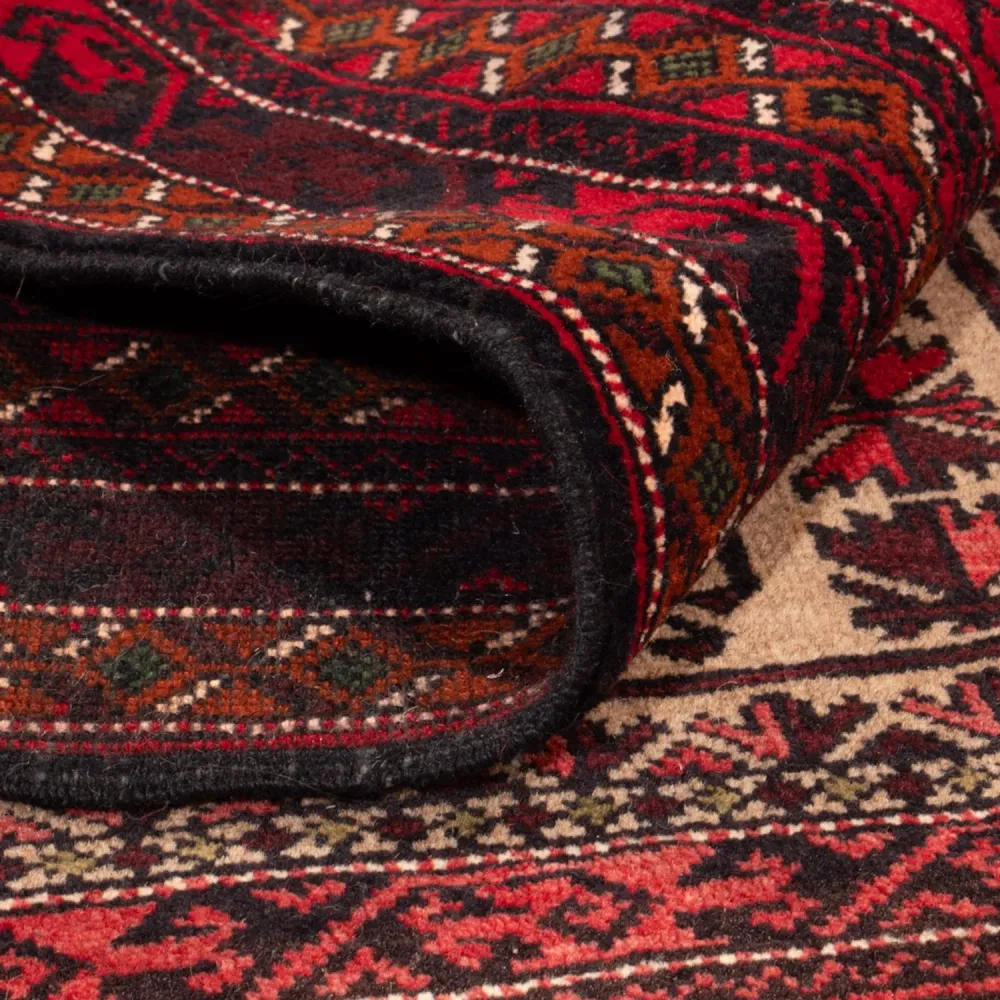 Balutsj-teppe - 142 x 92 cm - beige