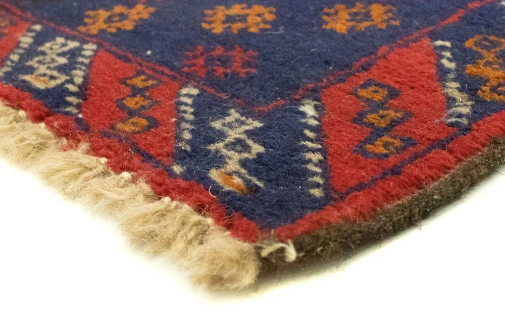 Balutsj-teppe - 145 x 83 cm - blå