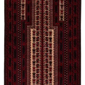 Balutsj-teppe - 147 x 92 cm - beige
