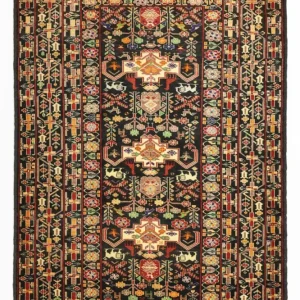Balutsj-teppe - 153 x 104 cm - mørk beige