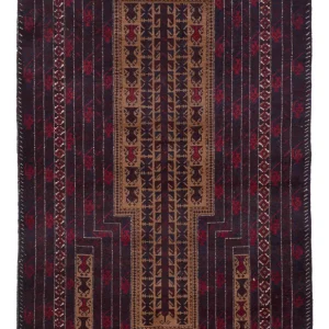 Balutsj-teppe - 155 x 90 cm - flerfarget