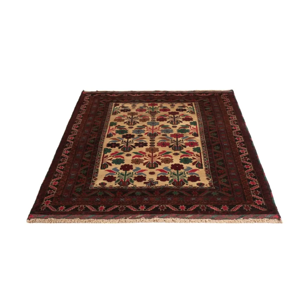 Balutsj-teppe - 177 x 117 cm - flerfarget