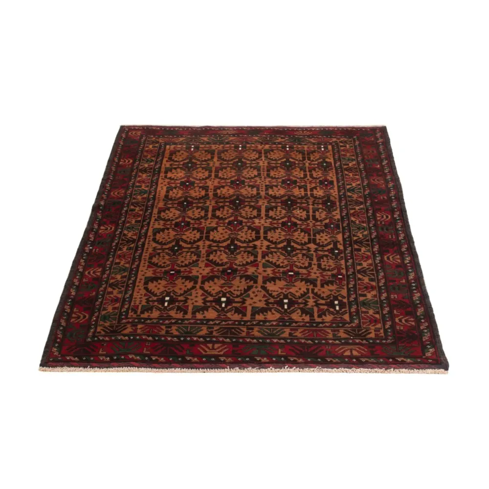 Balutsj-teppe - 184 x 105 cm - rust