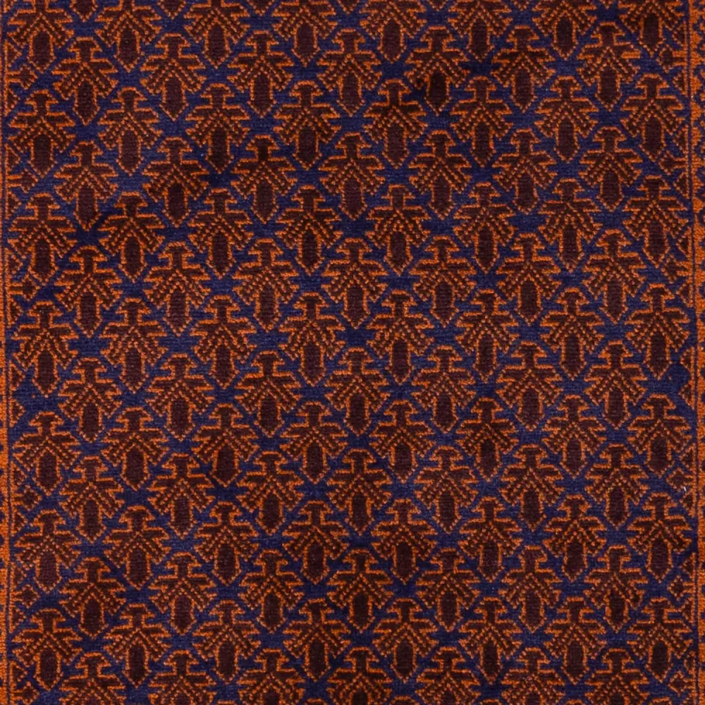 Balutsj-teppe - 185 x 120 cm - mørk rød