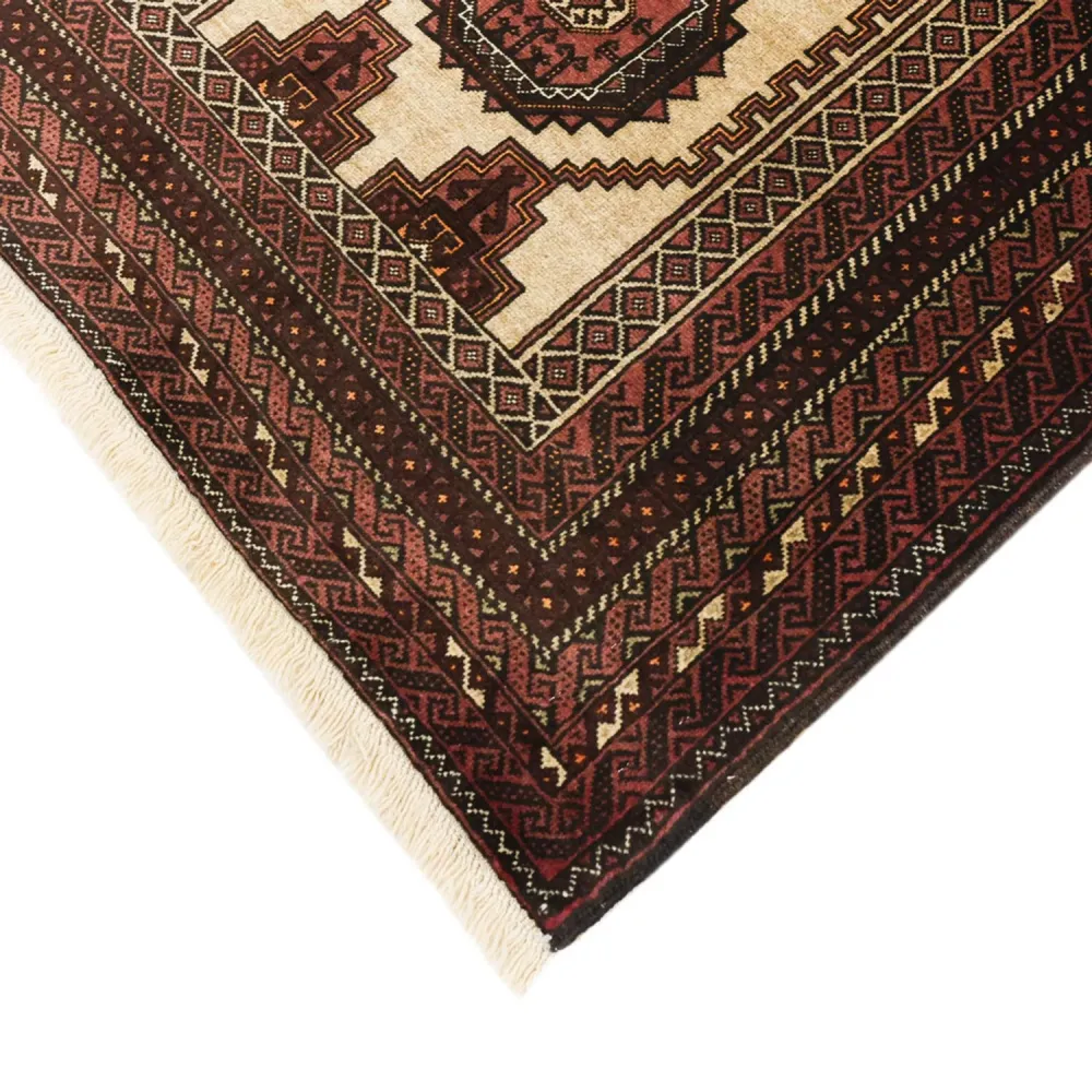 Balutsj-teppe - 189 x 105 cm - beige