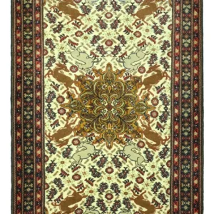 Balutsj-teppe - 192 x 112 cm - lysegrønn