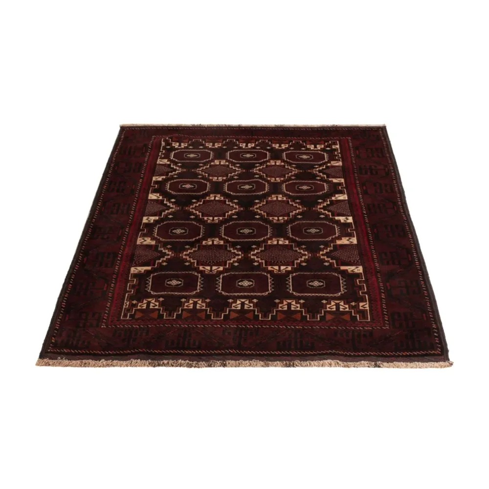 Balutsj-teppe - 192 x 115 cm - mørk beige