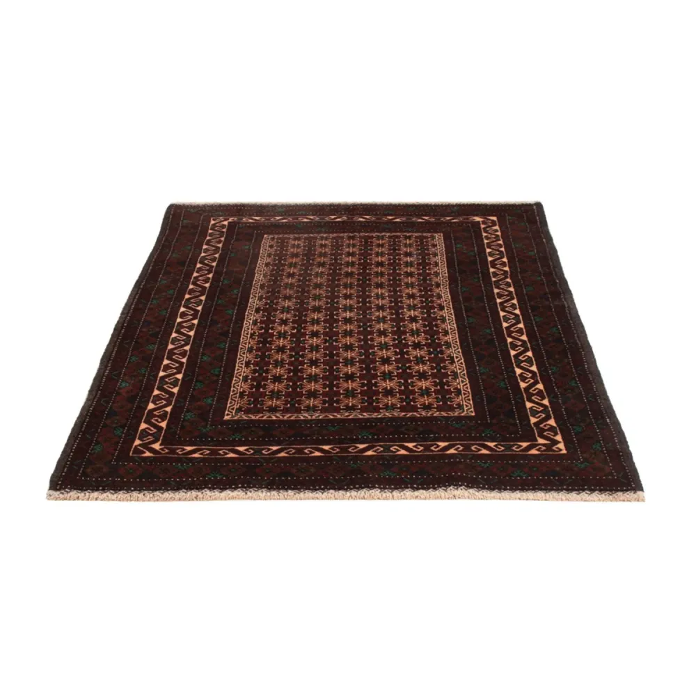 Balutsj-teppe - 192 x 119 cm - mørk beige
