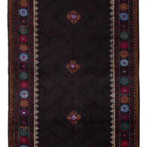 Balutsj-teppe - 195 x 116 cm - mørkeblå