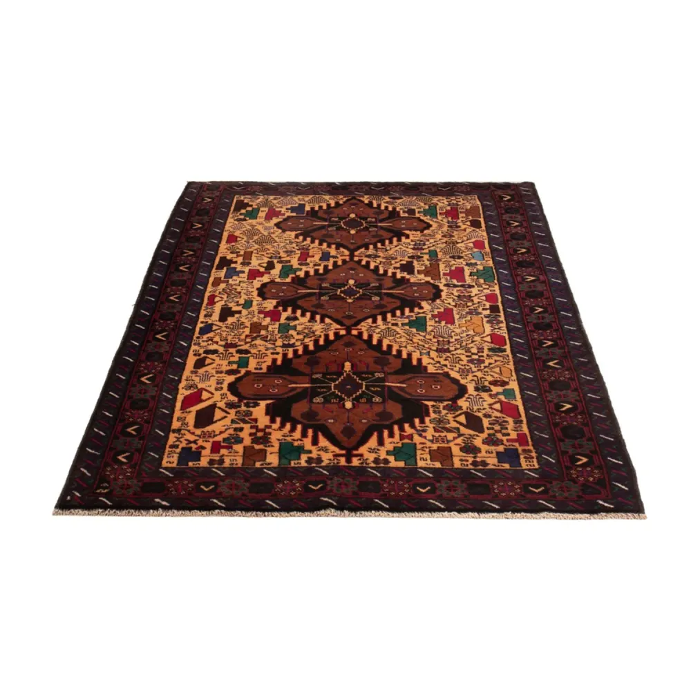 Balutsj-teppe - 197 x 116 cm - beige