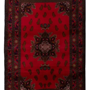 Balutsj-teppe - 201 x 123 cm - rød