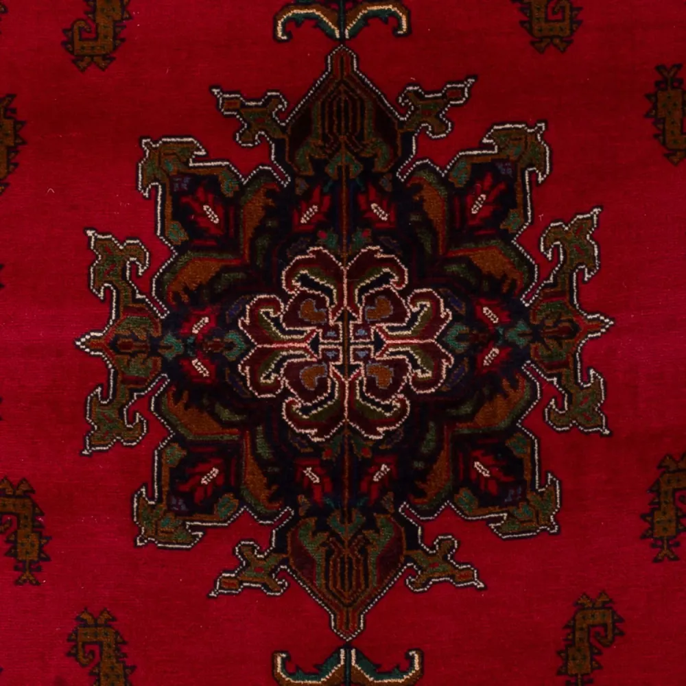 Balutsj-teppe - 201 x 123 cm - rød