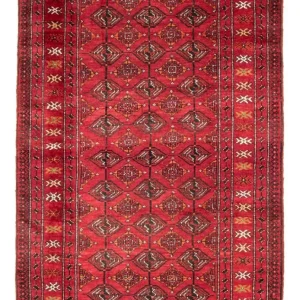 Balutsj-teppe - 203 x 136 cm - rød