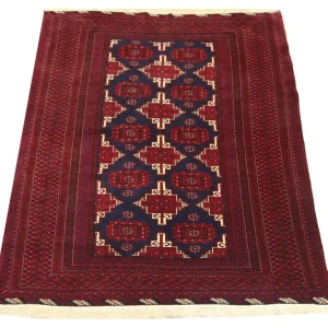 Balutsj-teppe - 205 x 127 cm - mørk rød