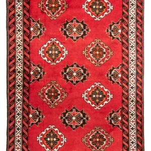 Balutsj-teppe - 206 x 131 cm - rød