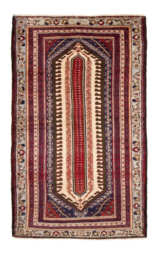 Balutsj-teppe - 207 x 117 cm - rød