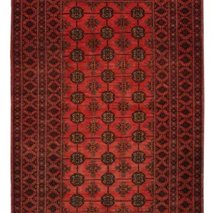Balutsj-teppe - 212 x 133 cm - rød