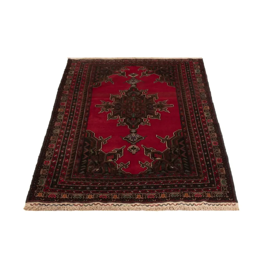 Balutsj-teppe - 215 x 116 cm - rød