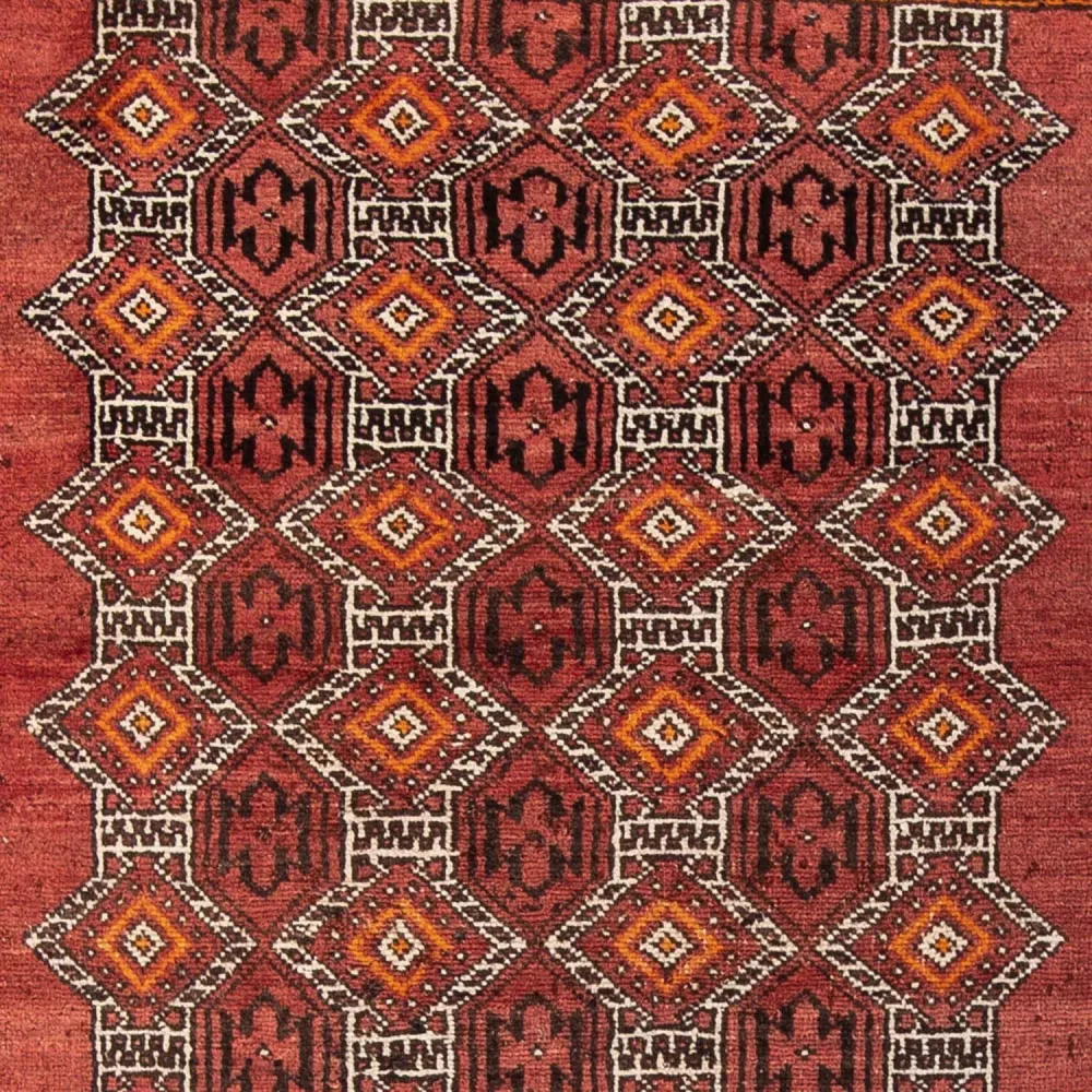 Balutsj-teppe - 218 x 128 cm - rød
