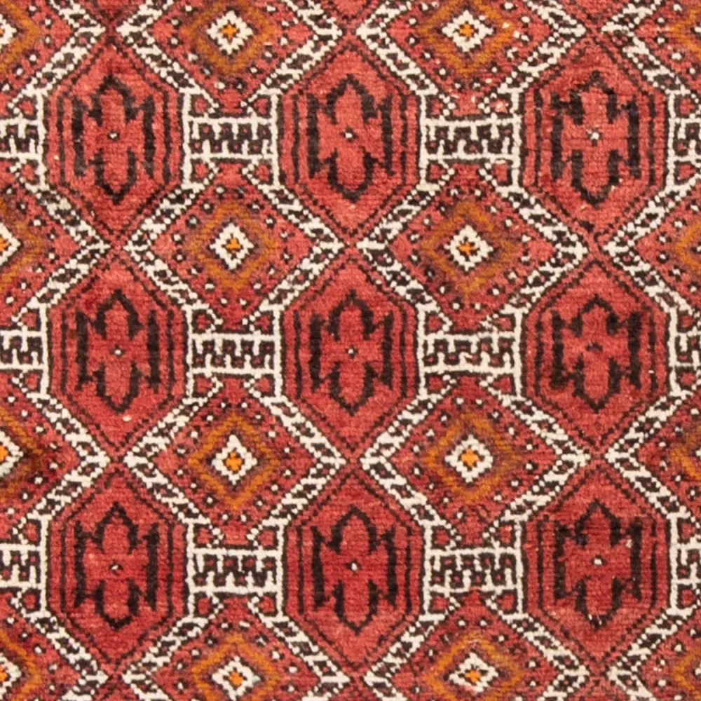 Balutsj-teppe - 223 x 131 cm - rød