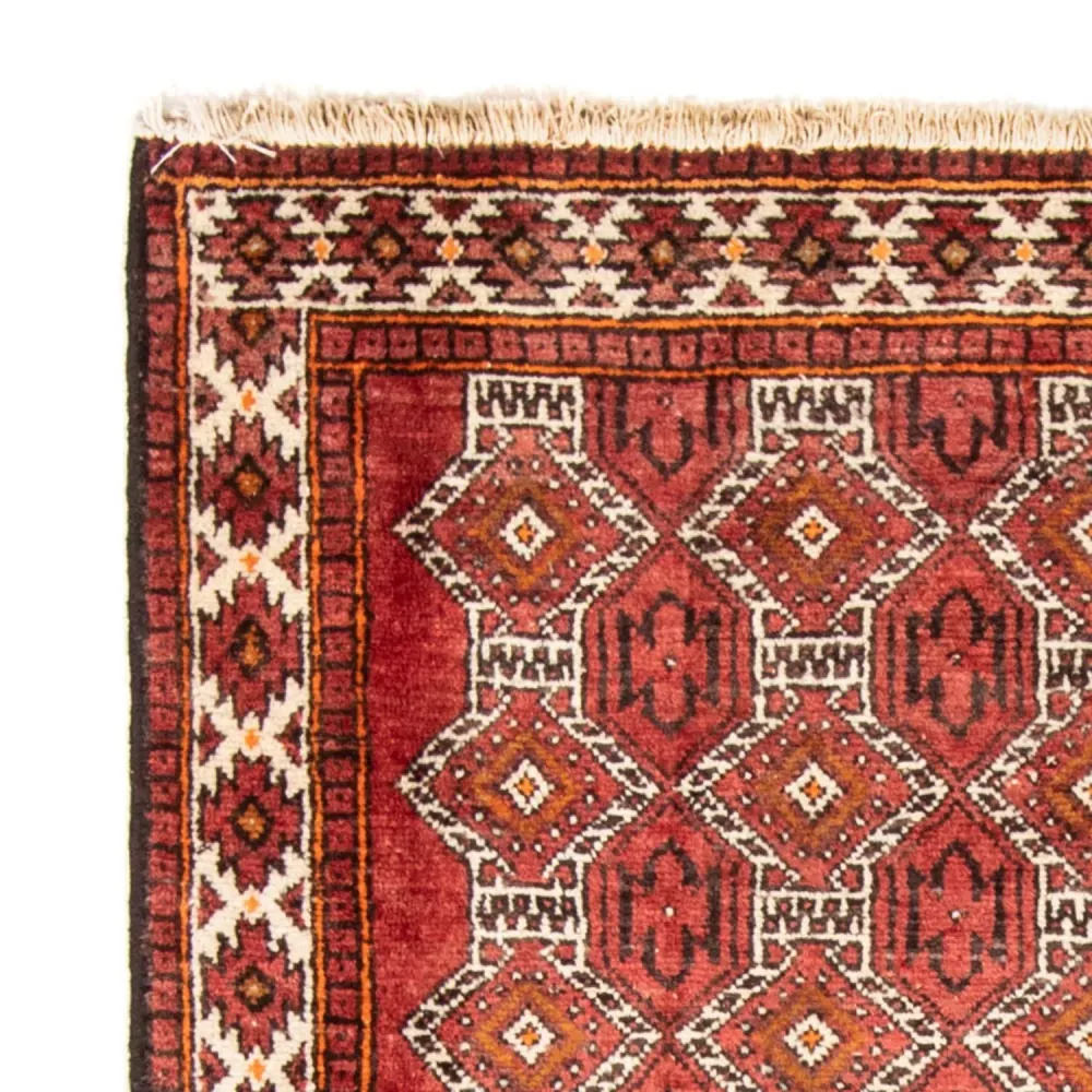 Balutsj-teppe - 223 x 131 cm - rød