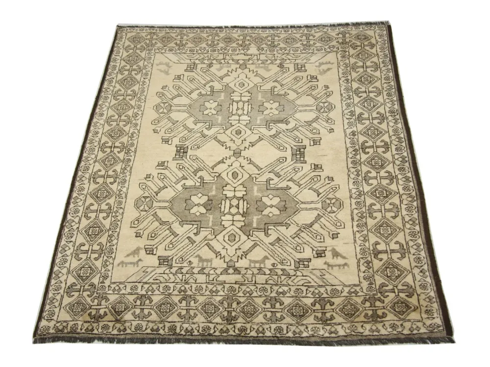 Balutsj-teppe - 225 x 150 cm - beige