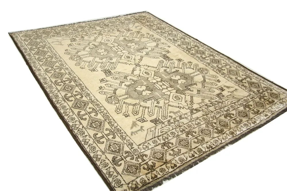 Balutsj-teppe - 225 x 150 cm - beige