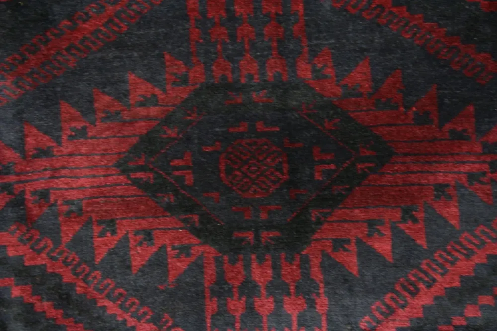 Balutsj-teppe - 270 x 136 cm - blå