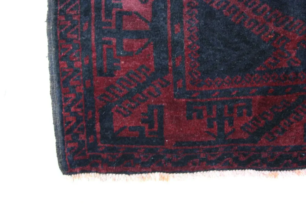Balutsj-teppe - 270 x 136 cm - blå