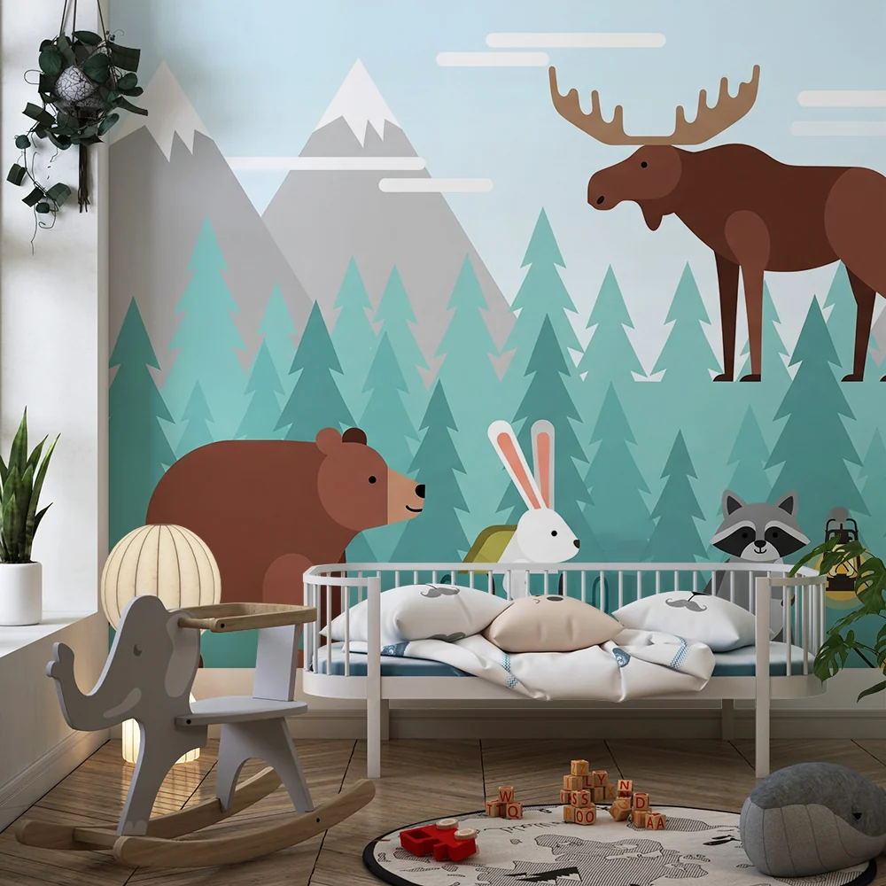 Barnetapet | Eventyr i skogen med morsomme dyr