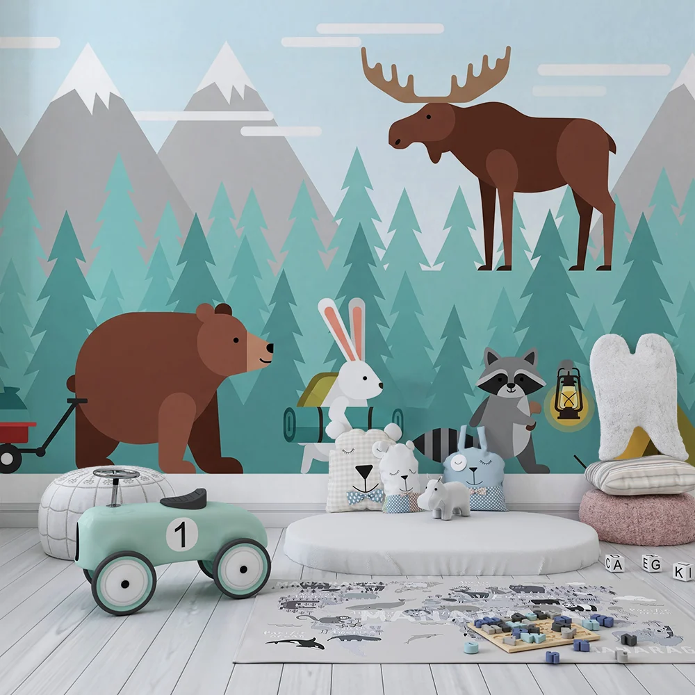 Barnetapet | Eventyr i skogen med morsomme dyr
