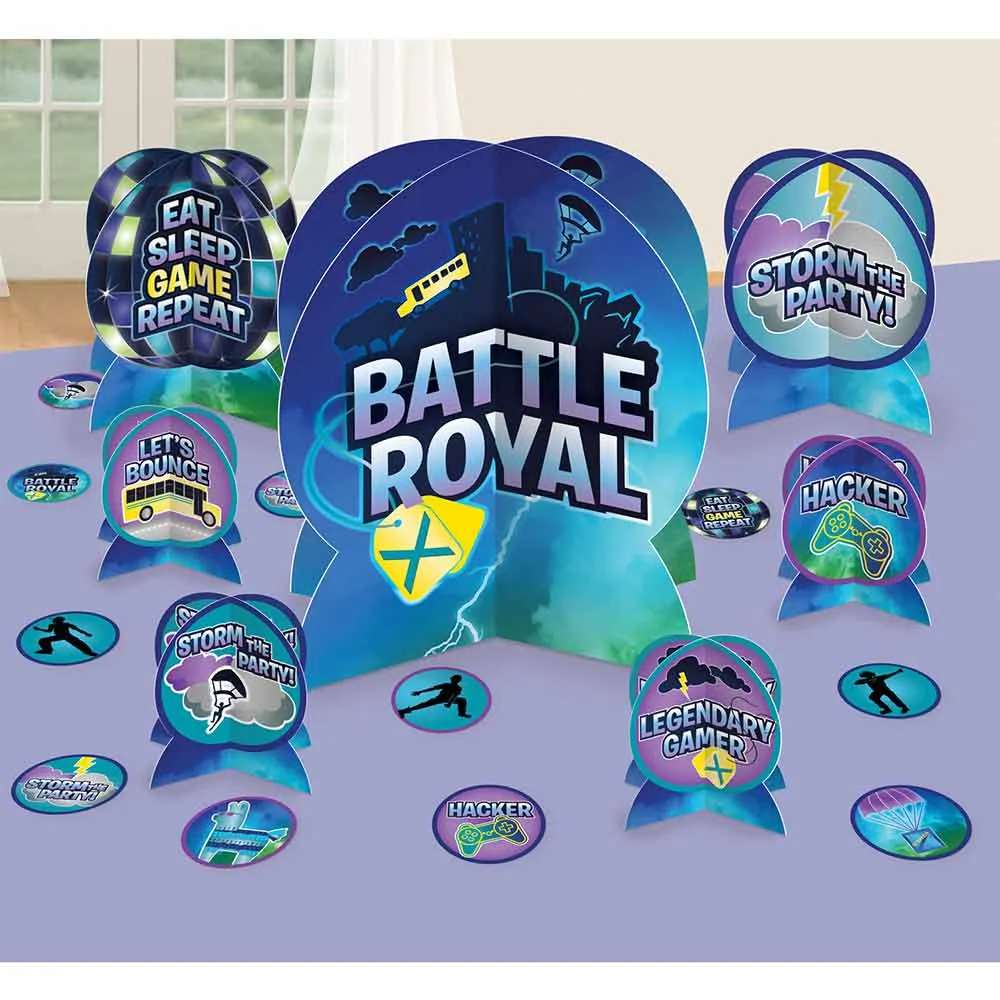 Battle Royal Fortnite Dekorasjoner i Kartong 27 stk.