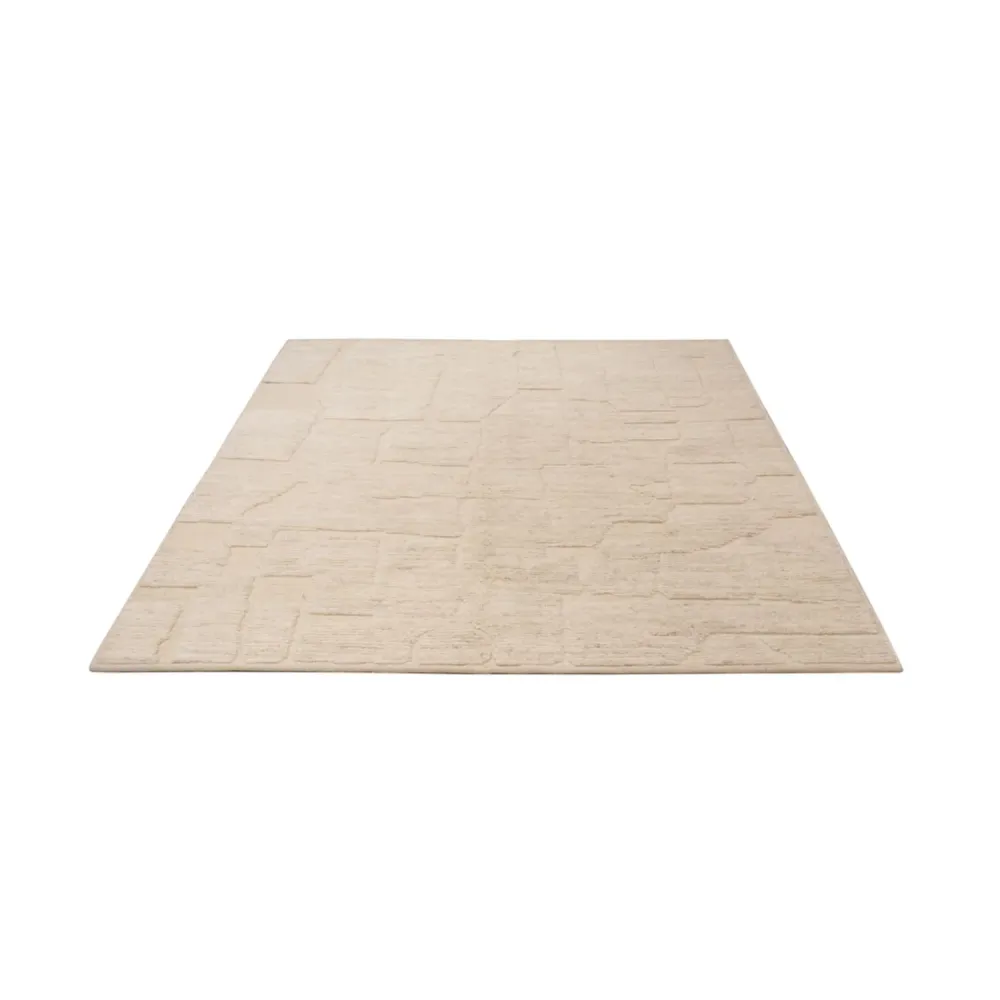 Berberteppe - 191 x 145 cm - krem