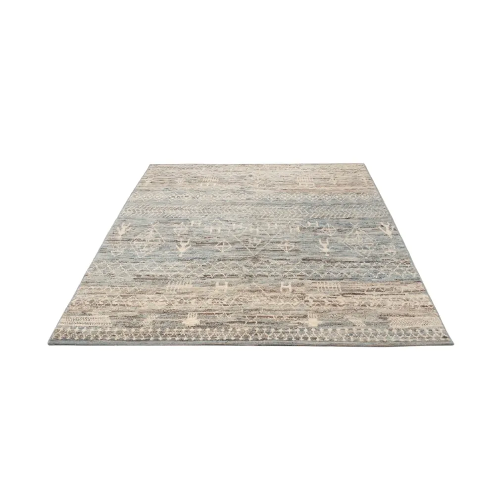 Berberteppe - 196 x 151 cm - flerfarget